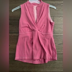 Pink lululemon shirt